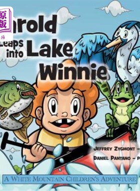 海外直订Harold Leaps into Lake Winnie 哈罗德跳进温妮湖