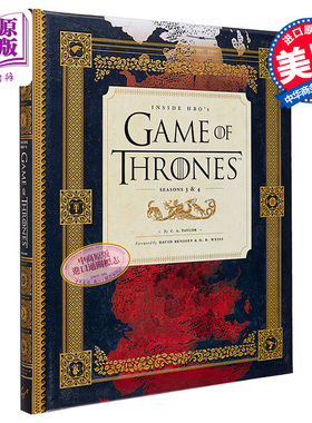 现货 【中商原版】英文原版Inside HBO's Game of Thrones: Book 2权力的游戏