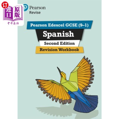 海外直订Pearson REVISE Edexcel GCSE Spanish Revision Wor... Edexcel GCSE西班牙语复习手册- 2023年和2024年的考试