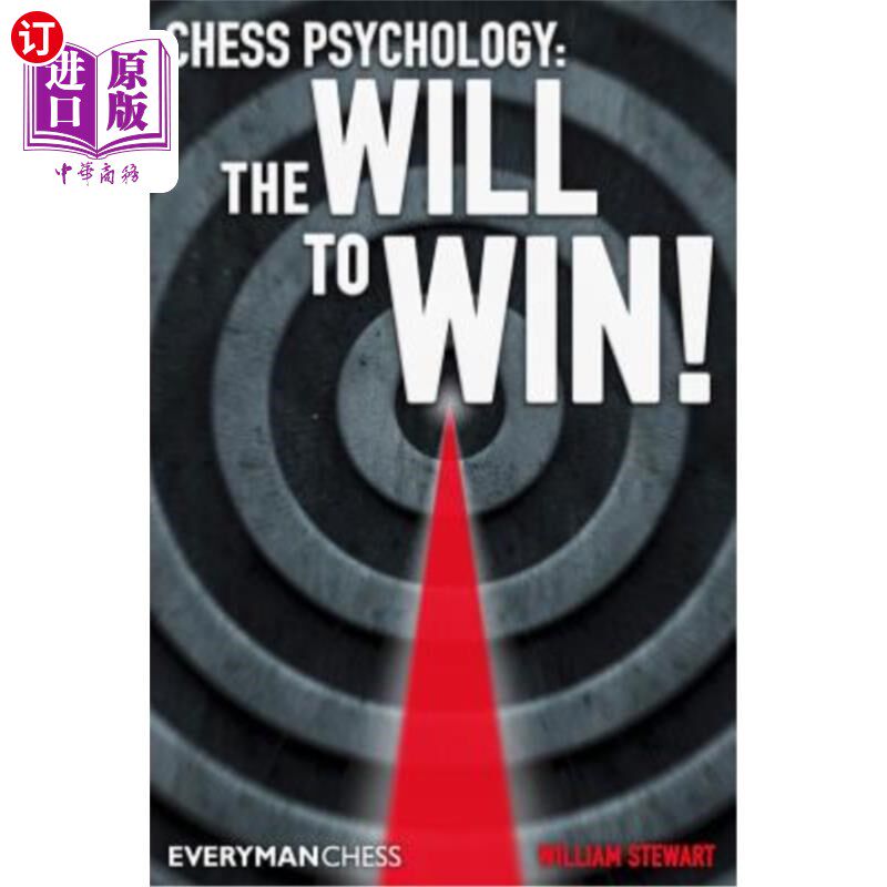 海外直订Chess Psychology: The will to win! 国际象棋心理学：胜利的意志！