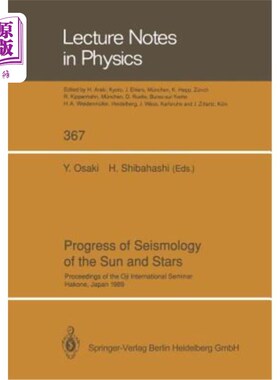 海外直订Progress of Seismology of the Sun and Stars: Proceedings of the Oji Internationa 太阳和恒星地震学的进展：19