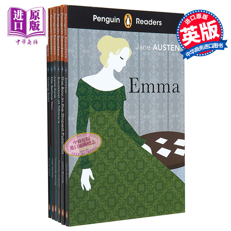 预售 企鹅阅读第4级经典文学 6本套 企鹅分级阅读 Penguin Readers Level 4 英文原版 John Boyne 【中商原版】