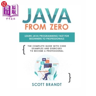 Learn 从初学者到专 Java从零开始 Beginners From Zero Programming Java The 海外直订Java Fast Professionals for