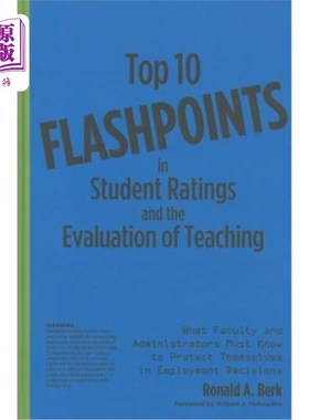 海外直订Top 10 Flashpoints in Student Ratings and the Evaluation of Teaching: What Facul 学生评分和教学评估的十大闪