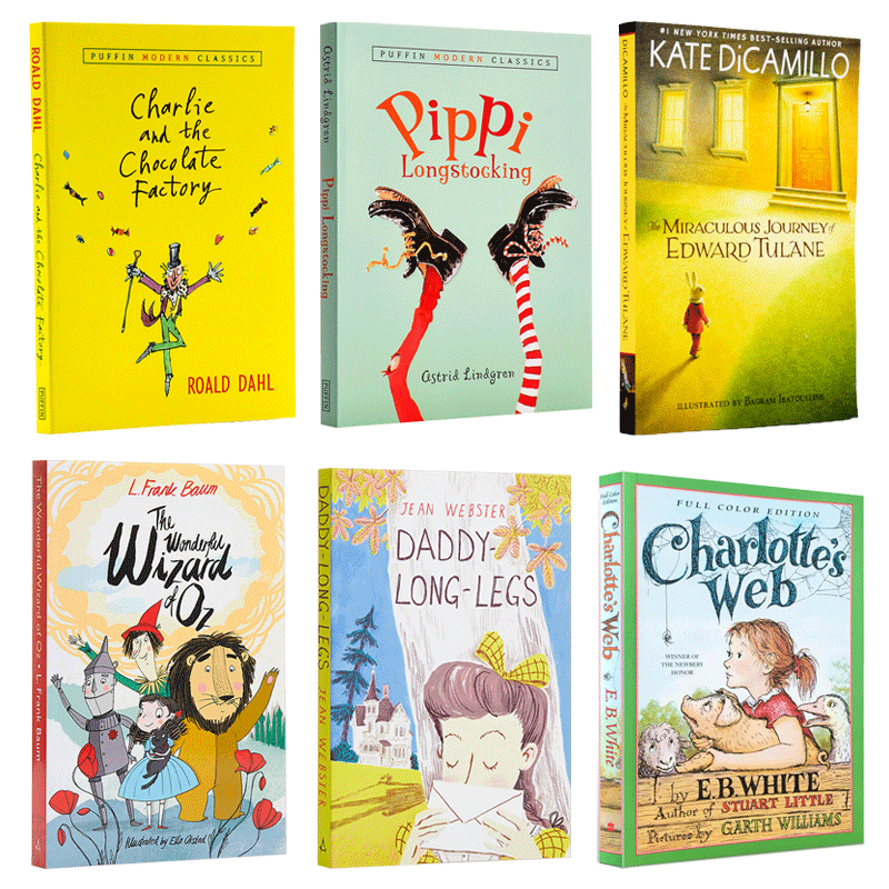 儿童文学经典6册英文原版