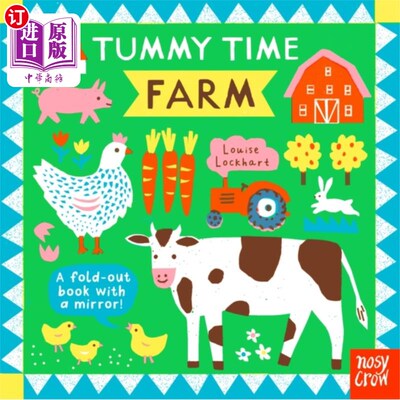 海外直订Tummy Time: Farm 俯卧时间:农场