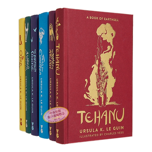 地海传说6本套 The Earthsea Quartet 英文原版 Ursula K Le Guin 厄休拉 勒古恩 荣获8次雨果奖 奇幻小说【中商原版】