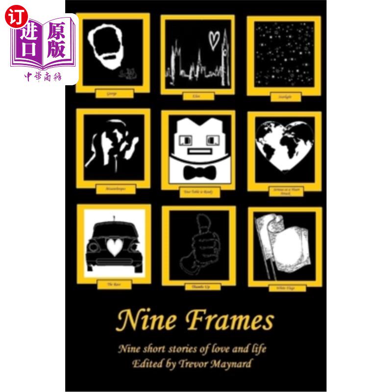 海外直订Nine Frames: The Cunningham Short Story Competition 2019 九幅：2019年坎宁安短篇小说大赛