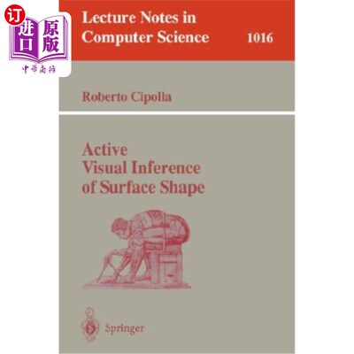 海外直订Active Visual Inference of Surface Shape 曲面形状的主动视觉推断