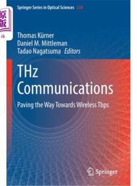 海外直订Thz Communications: Paving the Way Towards Wireless Tbps Thz通信:为无线Tbps铺平道路