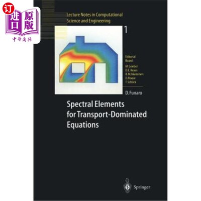 海外直订Spectral Elements for Transport-Dominated Equations 输运主导方程的谱元