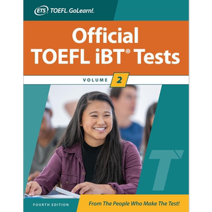2024年新版官方托福iBT考试指南第二册 第4版 Official TOEFL iBT Tests Volume 2, Fourth Edition【中商原版】
