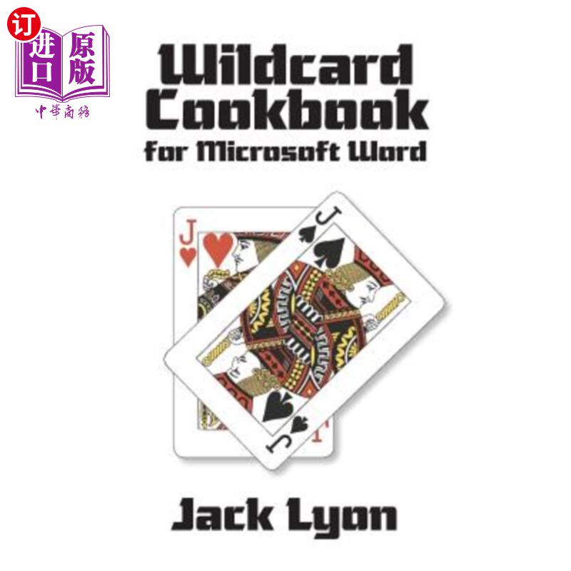 海外直订Wildcard Cookbook for Microsoft Word Microsoft Word的通配符食谱