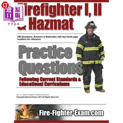 海外直订Firefighter I, II and Hazmat Practice Questions