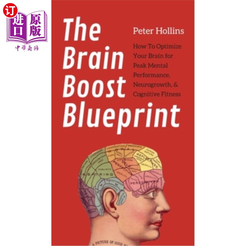 海外直订医药图书The Brain Boost Blueprint: How To Optimize Your Brain for Peak Mental Performanc 大脑促进蓝图:如何