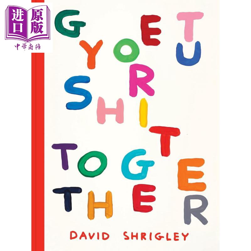 预售 Get Your Sh*t Together 进口艺术 英国插画师David Shrigley：得心应手【中商原版】