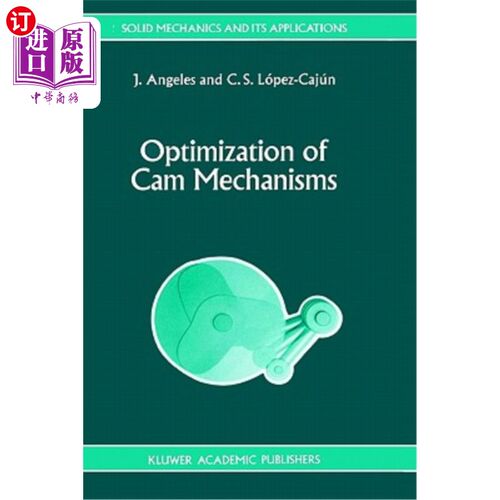 海外直订Optimization of CAM Mechanisms 凸轮机构的优化