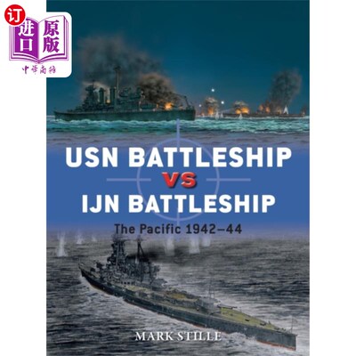 海外直订USN Battleship vs IJN Battleship 美国海军战列舰vs日本战列舰