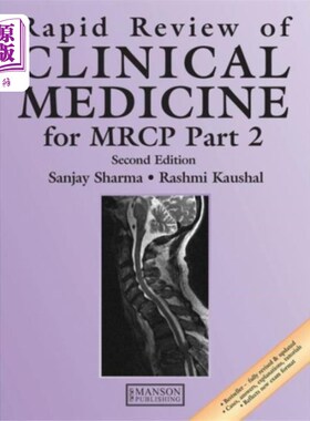 海外直订医药图书Rapid Review of Clinical Medicine for MRCP Part 2 MRCP临床医学快速回顾第2部分