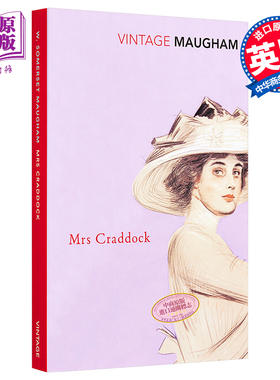 克拉多克夫人 毛姆 英文原版 Mrs Craddock William Maugham【中商原版】