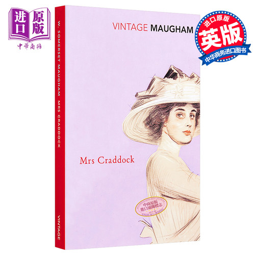 克拉多克夫人 毛姆 英文原版 Mrs Craddock William Maugham【中商原版】