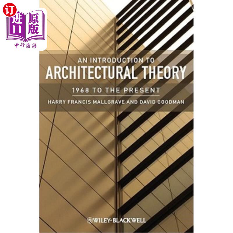 海外直订An Introduction to Architectural Theory: 1968 to the Present 建筑理论概论：1968年至今
