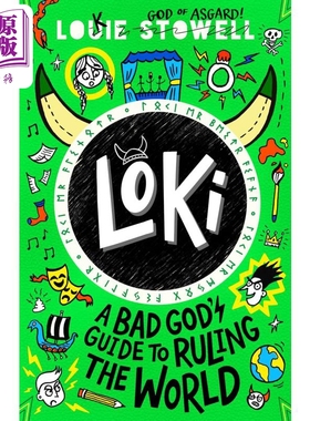 洛基日记3 英文原版 英版平装 Loki A Bad God's Guide to Ruling the World 洛基日记系列英文版 恶作剧之神统治世界