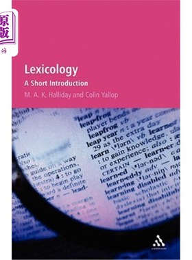海外直订Lexicology: A Short Introduction 词汇学：简介