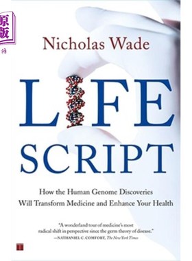 海外直订Life Script: How the Human Genome Discoveries Will Transform Medicine and Enhanc 生命剧本:人类基因组的发现