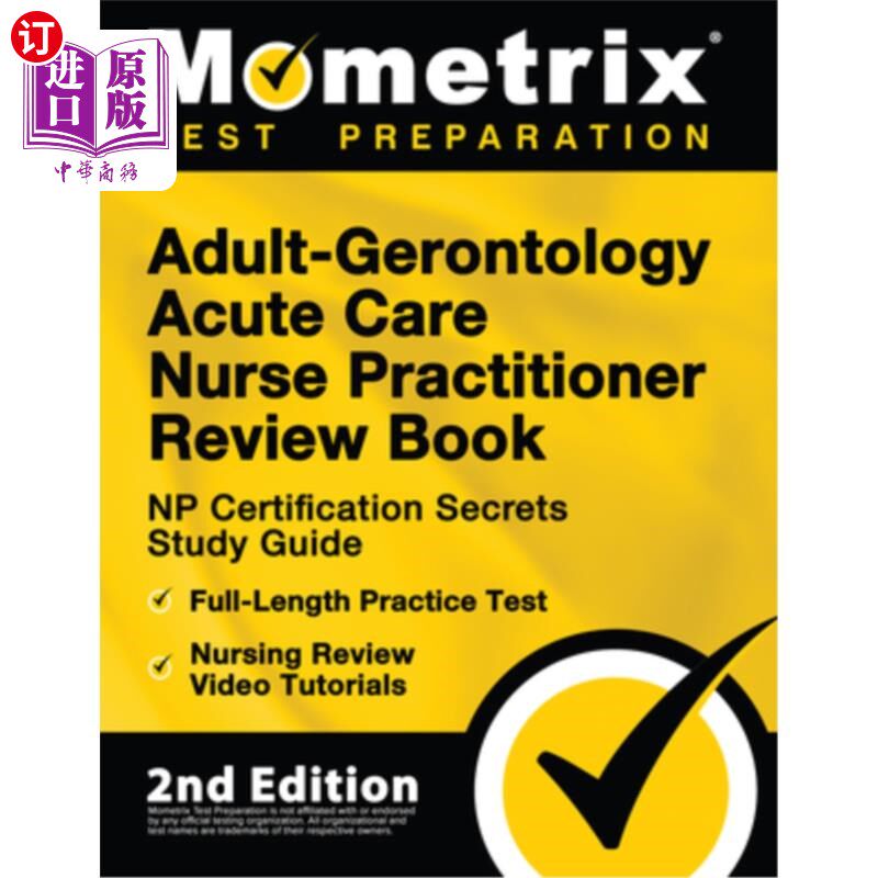 海外直订医药图书Adult-Gerontology Acute Care Nurse Practitioner Review Book - NP Certification S 成人-老年急症护理