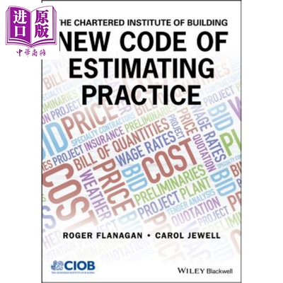 新的估算实务守则 New Code Of Estimating Practice 英文原版 CIOB The Chartered Institute Of Building【中商原版】Wiley