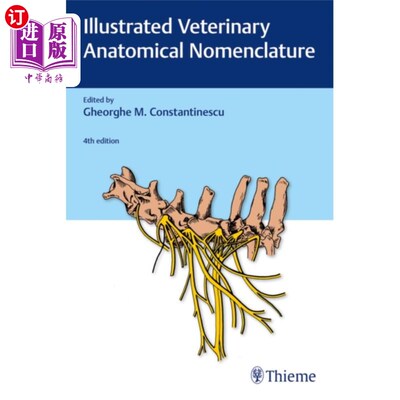 海外直订医药图书Illustrated Veterinary Anatomical Nomenclature 图解兽医解剖学命名法