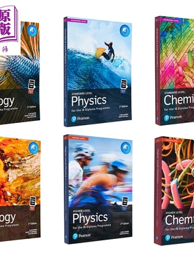 培生IBDP国际文凭系列课本 IB Diploma Programme 化学Chemistry生物Biology物理Physics Standard Higher Level 【中商原版】