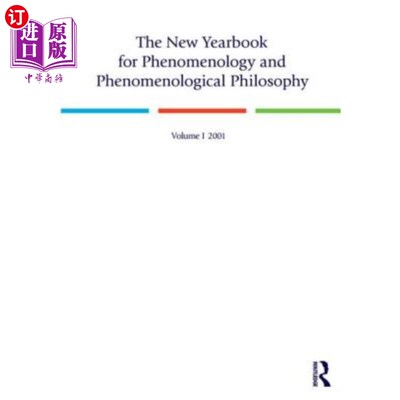 海外直订The New Yearbook for Phenomenology and Phenomenological Philosophy: Volume 1 现象学和现象学哲学新年鉴:第一