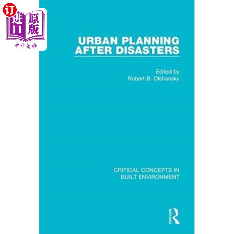 海外直订Urban Planning After Disasters 灾后城市规划