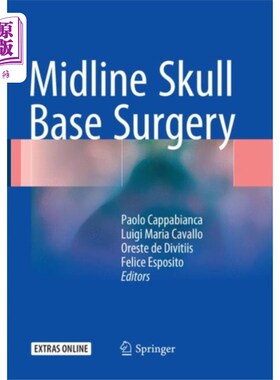 海外直订医药图书Midline Skull Base Surgery  中线颅底手术