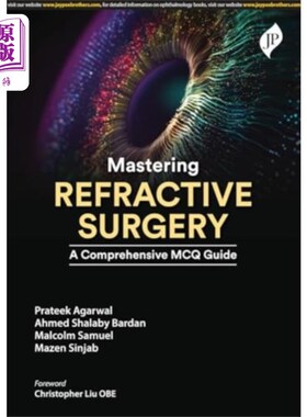 海外直订医药图书Mastering Refractive Surgery 掌握屈光手术