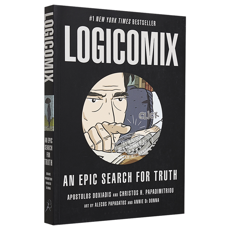 预售 罗素的故事 豆瓣阅读 英文原版 Logicomix an epic search for truth Apostolos Doxiadis【中商原版】
