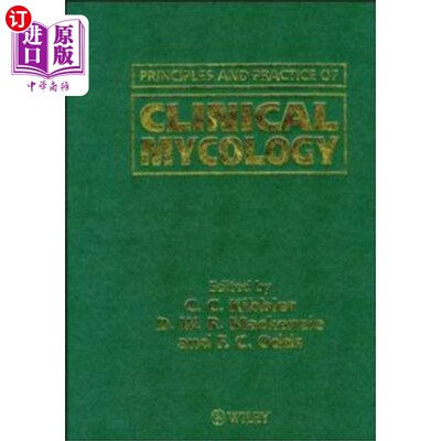 海外直订医药图书Principles and Practice of Clinical Mycology 临床真菌学原理与实践