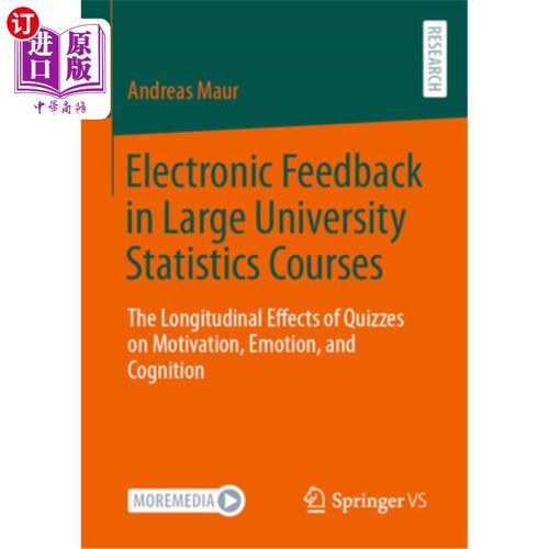 海外直订Electronic Feedback in Large University Statistics Courses: The Longitudinal Eff 大型大学统计学课程中的电子