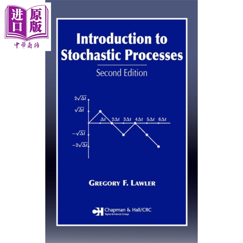 现货随机过程导论英文原版 Introduction to Stochastic Processes Gregory F Lawler【中商原版】-封面