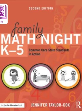 海外直订Family Math Night K-5: Common Core State Standards in Action 家庭数学之夜K-5：实施共同核心国家标准