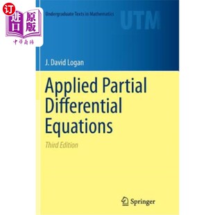Equations Differential 应用偏微分方程 Partial 海外直订Applied