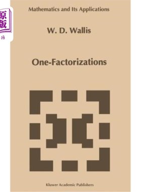 海外直订One-Factorizations 单因子分解