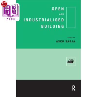 海外直订Open and Industrialised Building 开放式工业建筑