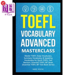 海外直订TOEFL Vocabulary Advanced Masterclass 托福词汇高级大师班