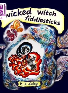 海外直订wicked witch fiddlesticks: Wicked Witch Fiddlesticks was happy. She loved flying 坏女巫菲德尔斯提克斯很高兴