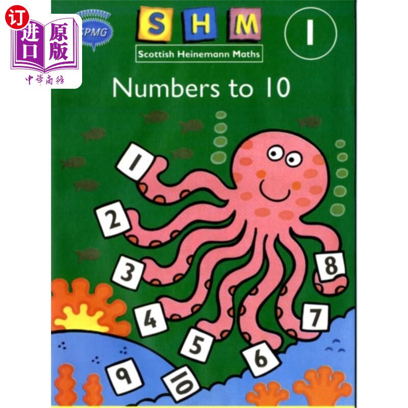 海外直订Scottish Heinemann Maths 1 Activity Book Easy Or... 苏格兰海涅曼数学1活动书简单订购包