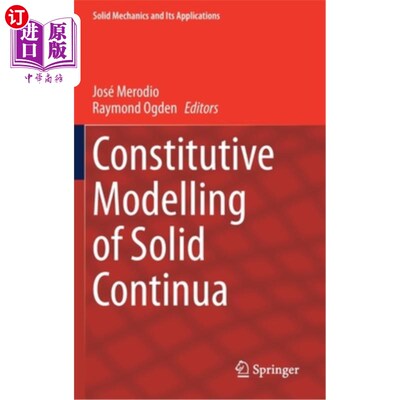 海外直订Constitutive Modelling of Solid Continua 固体连续体的本构模型