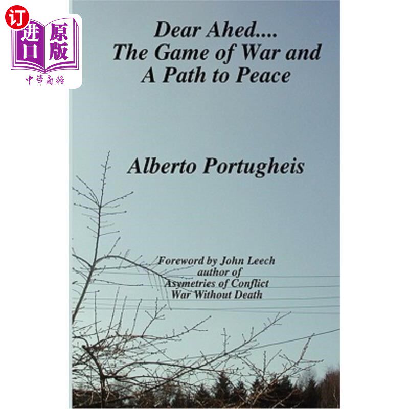 海外直订Dear Ahed.... The Game of War and A Path to Peace 亲爱的犹豫不决……《战争游戏与和平之路